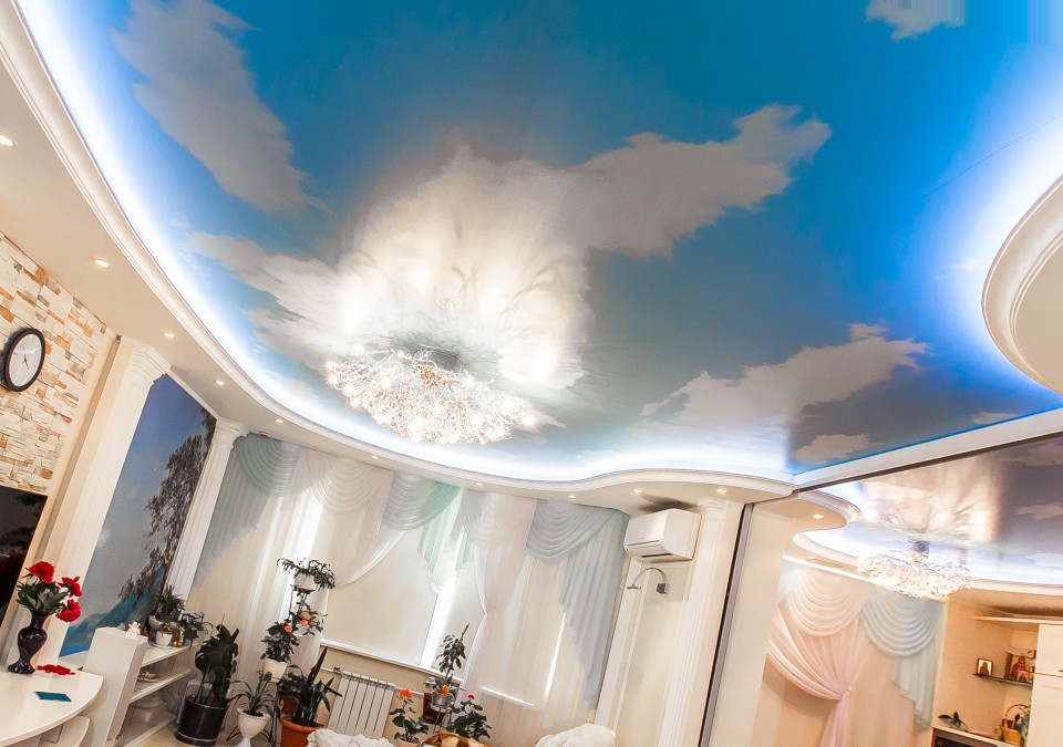 Заказать потолок с фотопечатью в г. Невельск